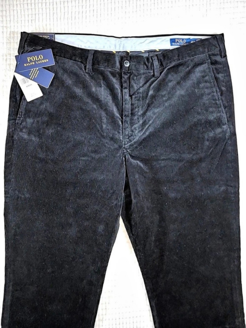 NWT Polo Ralph Lauren Bedford Straight Fit Men's Corduroy Pants Waist 40x34